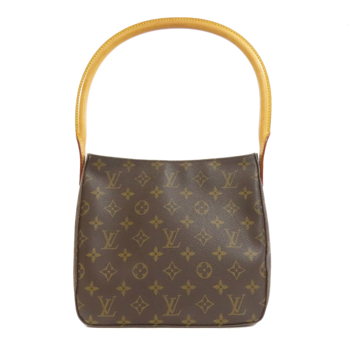 LOUIS VUITTON  M51146 Handbag Looping MM Monogram canvas Ladies