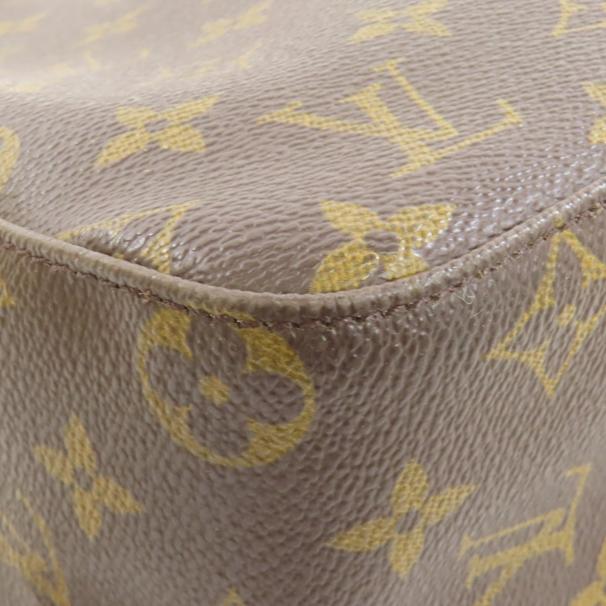 LOUIS VUITTON  M51146 Handbag Looping MM Monogram canvas Ladies