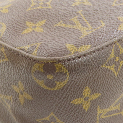 LOUIS VUITTON  M51146 Handbag Looping MM Monogram canvas Ladies