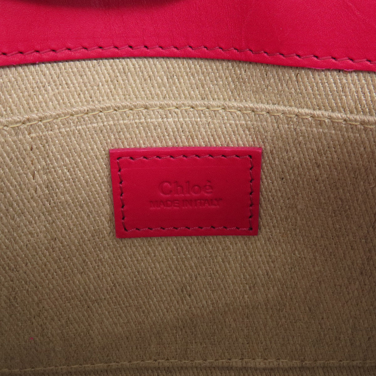 CHLOE Woody Mini 2WAY Handbag Leather Ladies [Used]
