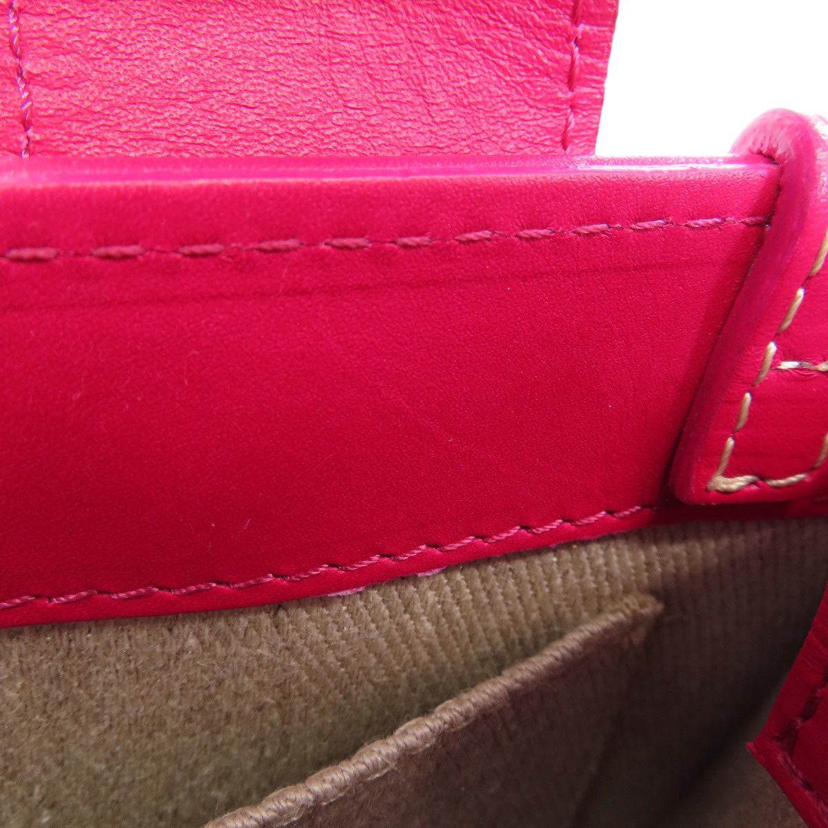 CHLOE Woody Mini 2WAY Handbag Leather Ladies [Used]