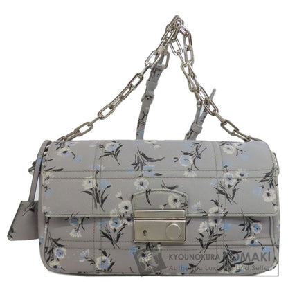 PRADA   Shoulder Bag Flower motif PVC Ladies