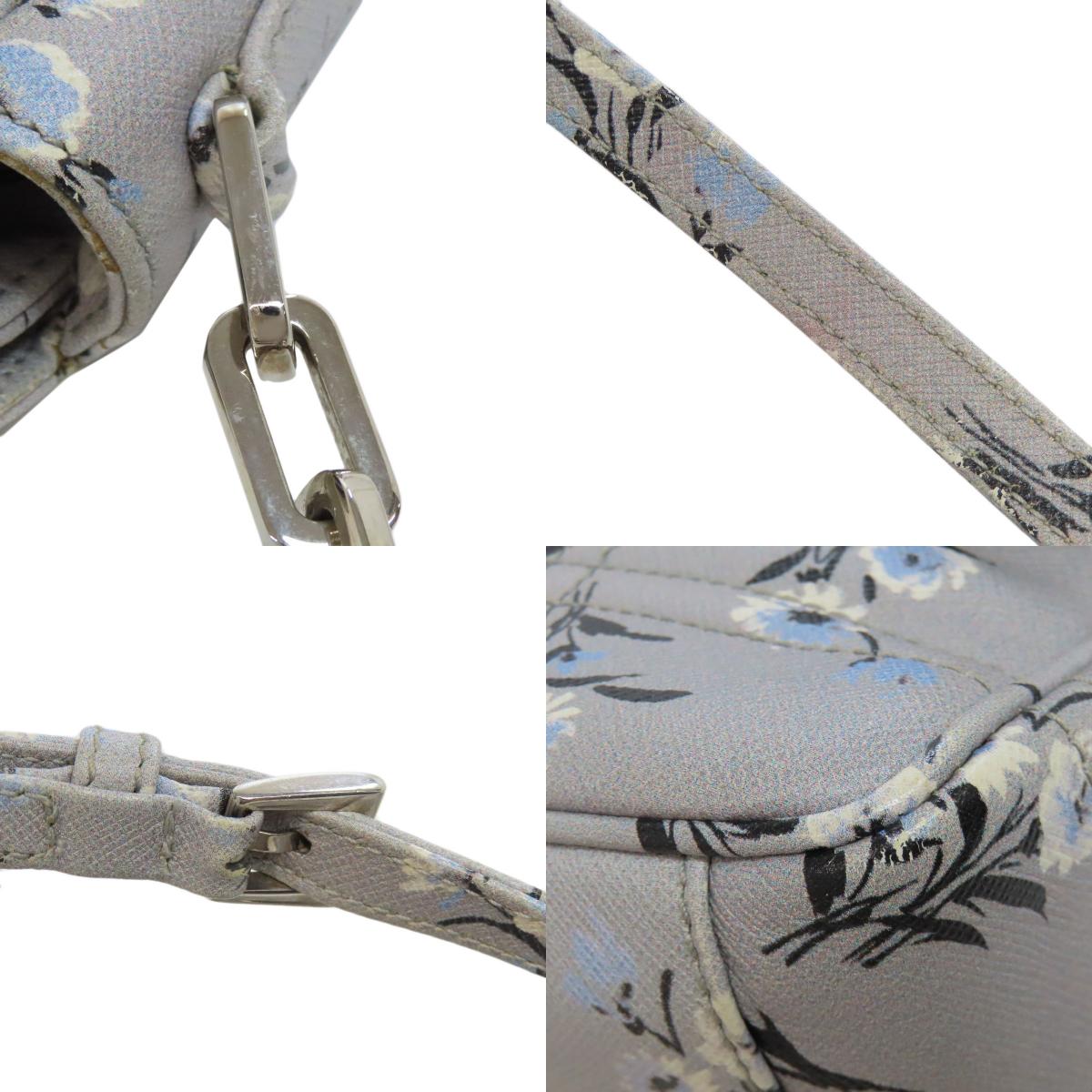 PRADA Flower motif Shoulder Bag PVC Ladies [Used]