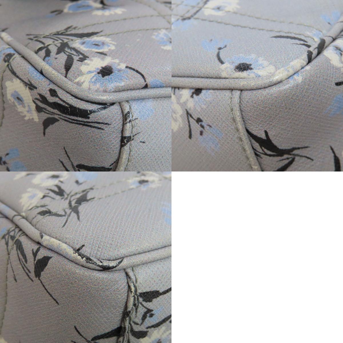 PRADA Flower motif Shoulder Bag PVC Ladies [Used]