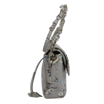 PRADA Flower motif Shoulder Bag PVC Ladies [Used]