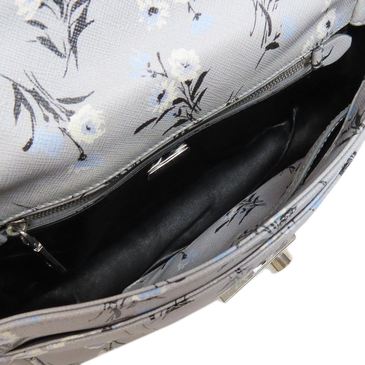 PRADA Flower motif Shoulder Bag PVC Ladies [Used]