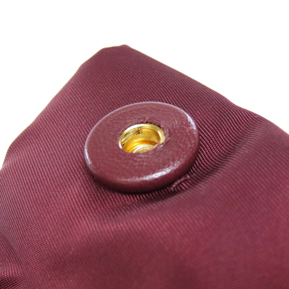 PRADA 1BG068 Ribbon motif 2WAY Handbag Nylon Ladies [Used]