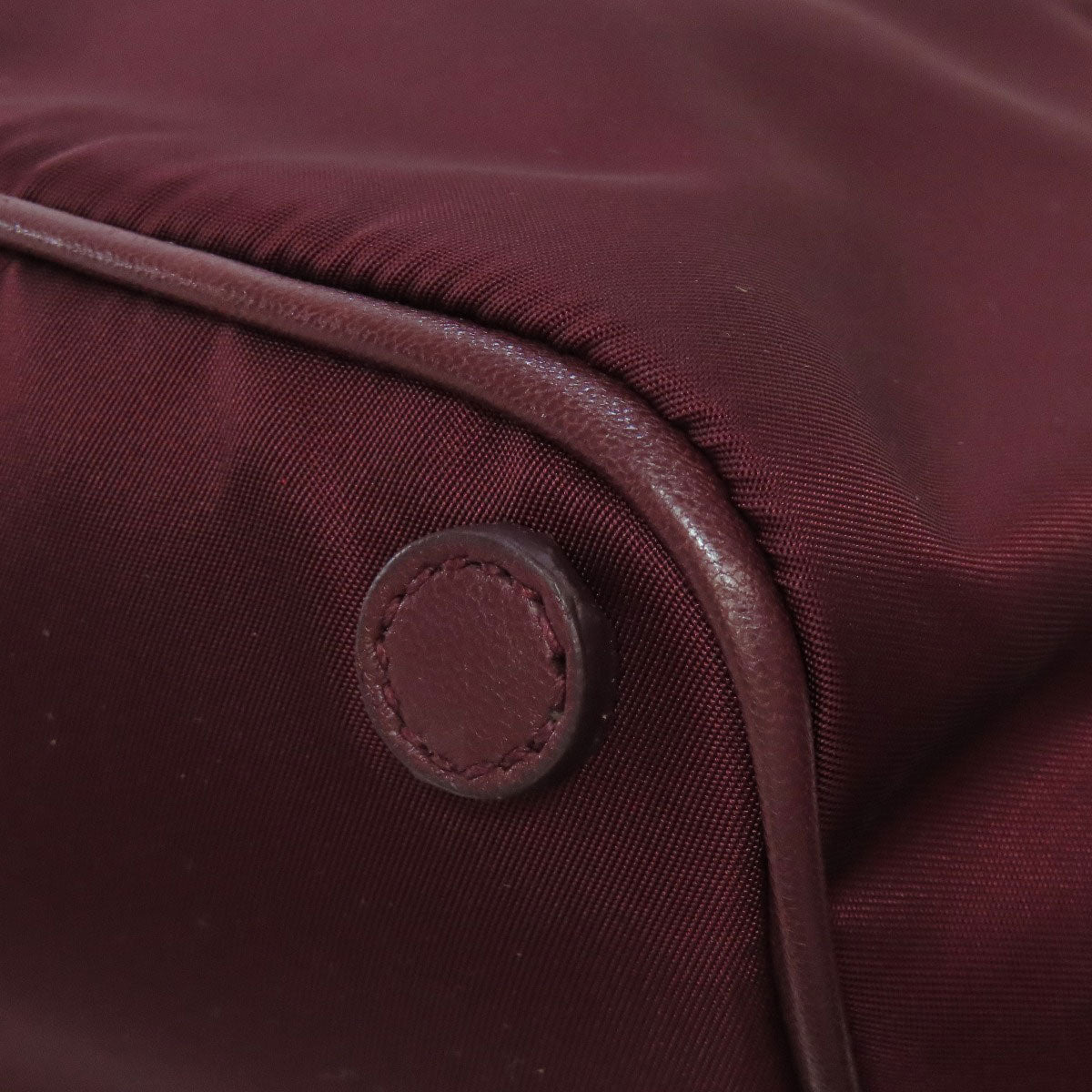 PRADA 1BG068 Ribbon motif 2WAY Handbag Nylon Ladies [Used]