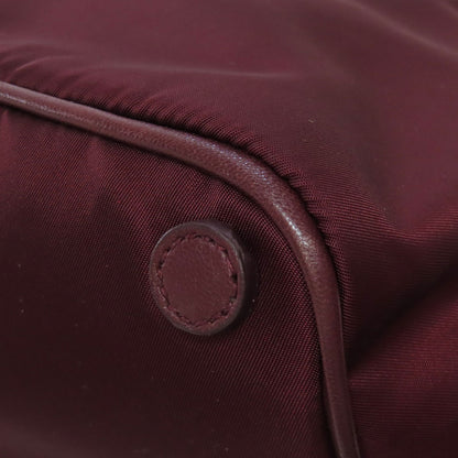 PRADA 1BG068 Ribbon motif 2WAY Handbag Nylon Ladies [Used]