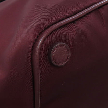 PRADA 1BG068 Ribbon motif 2WAY Handbag Nylon Ladies [Used]