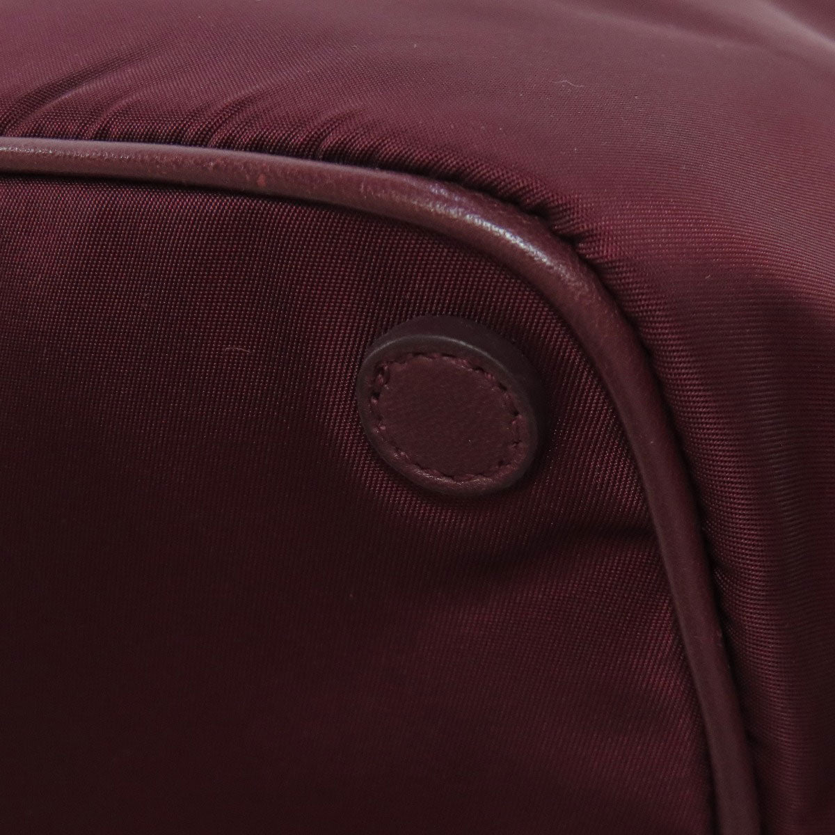 PRADA 1BG068 Ribbon motif 2WAY Handbag Nylon Ladies [Used]