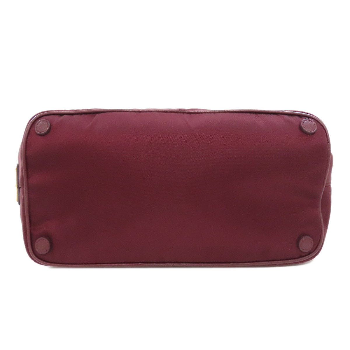 PRADA 1BG068 Ribbon motif 2WAY Handbag Nylon Ladies [Used]