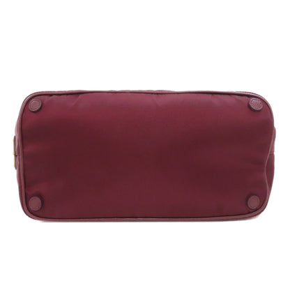 PRADA 1BG068 Ribbon motif 2WAY Handbag Nylon Ladies [Used]