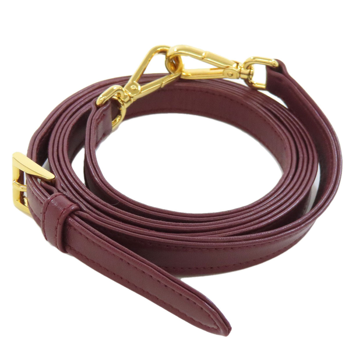 PRADA 1BG068 Ribbon motif 2WAY Handbag Nylon Ladies [Used]