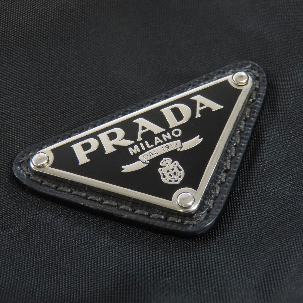 PRADA   Tote Bag Logo Hardware Nylon Ladies