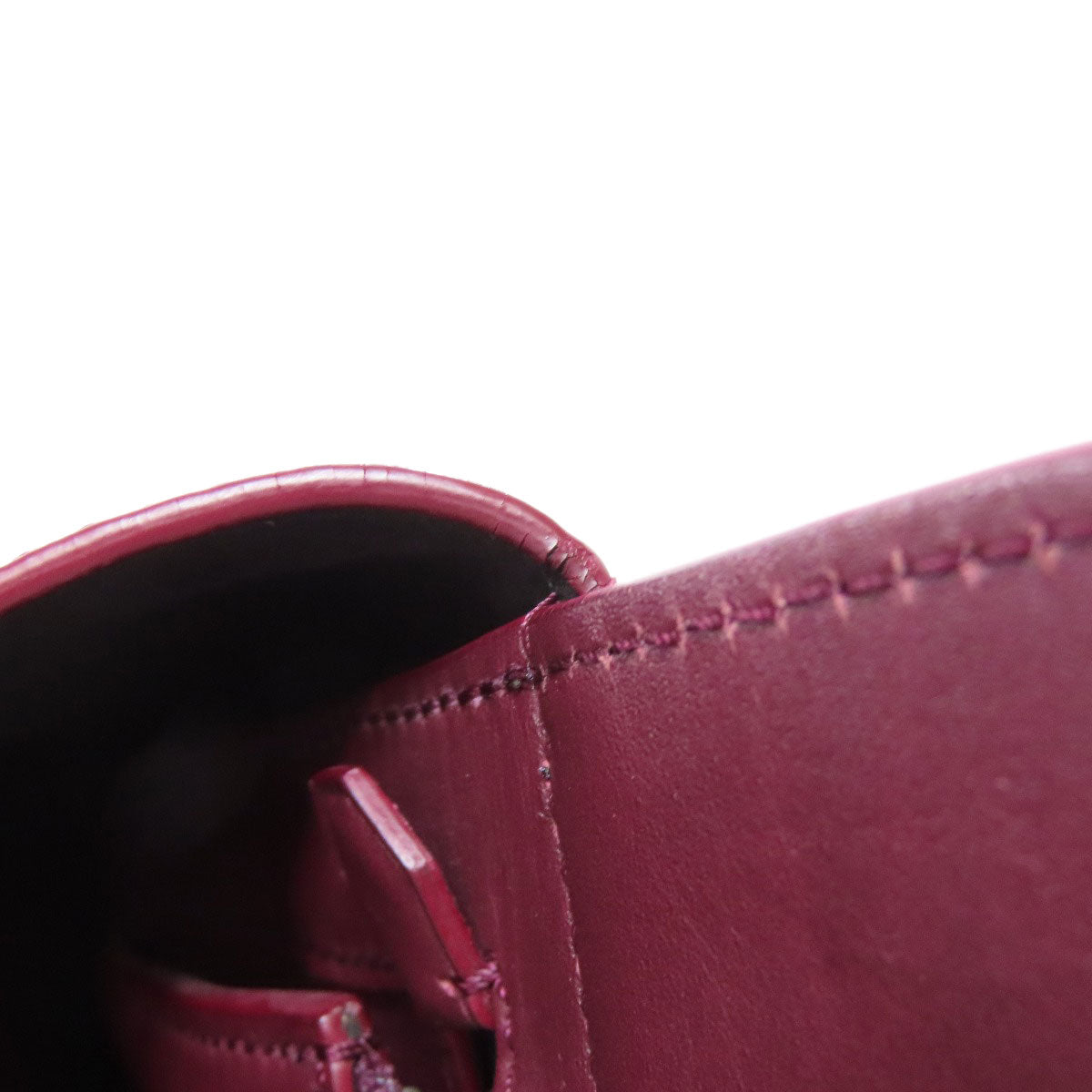 CARTIER 2WAY Handbag Leather Ladies [Used]