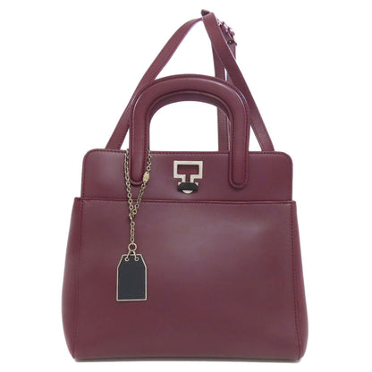 CARTIER 2WAY Handbag Leather Ladies [Used]
