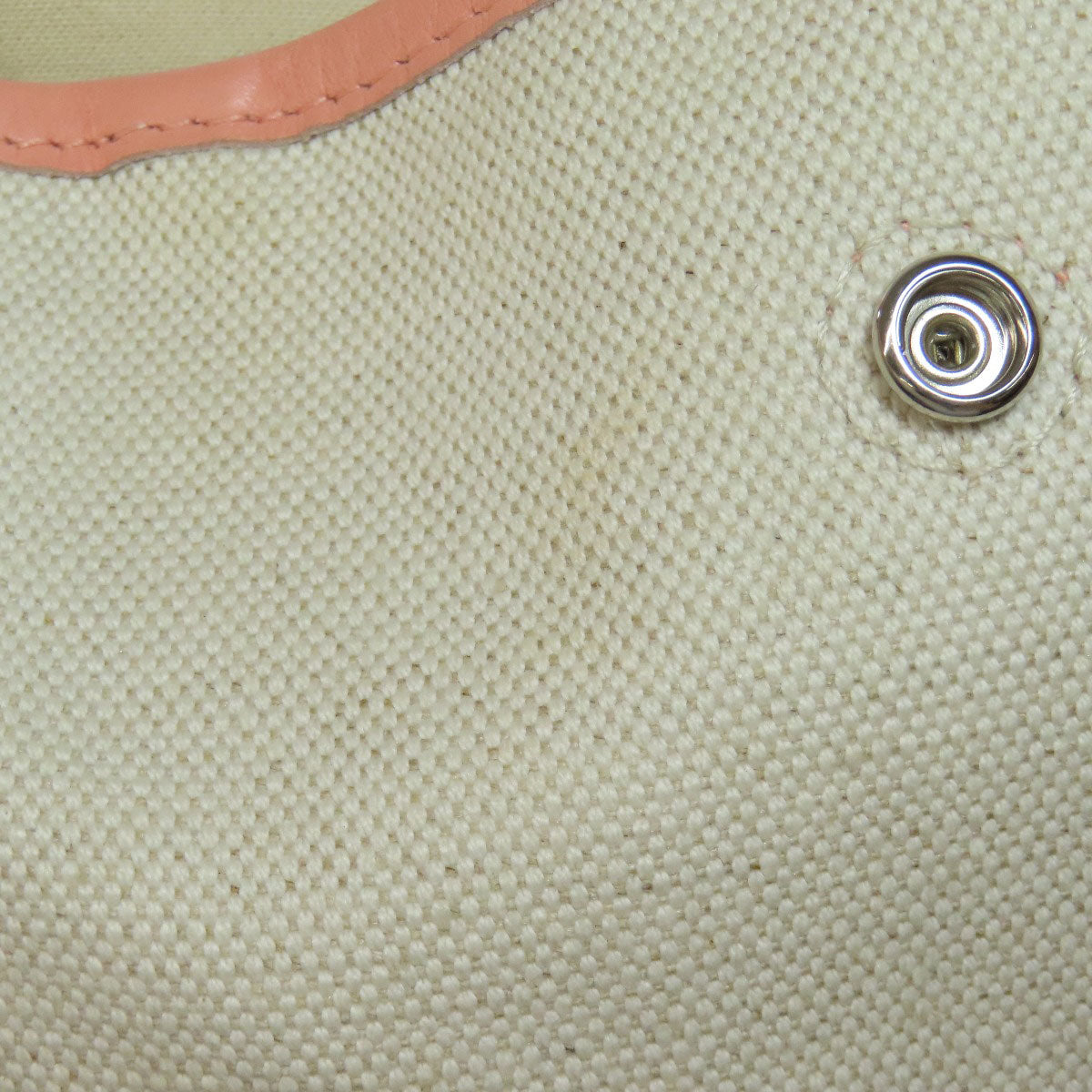 BALENCIAGA 339936 NAVY CABAS M Tote Bag Canvas Ladies [Used]