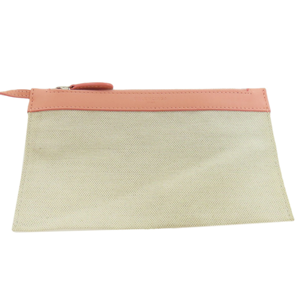 BALENCIAGA 339936 NAVY CABAS M Tote Bag Canvas Ladies [Used]