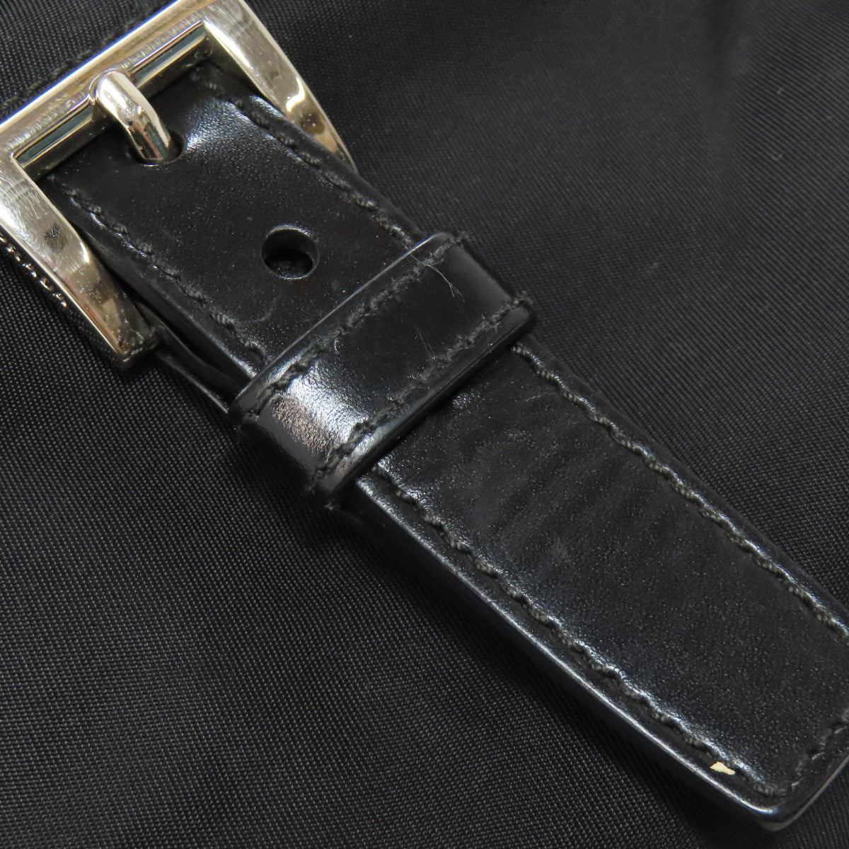 PRADA   Shoulder Bag Logo Hardware Nylon Ladies