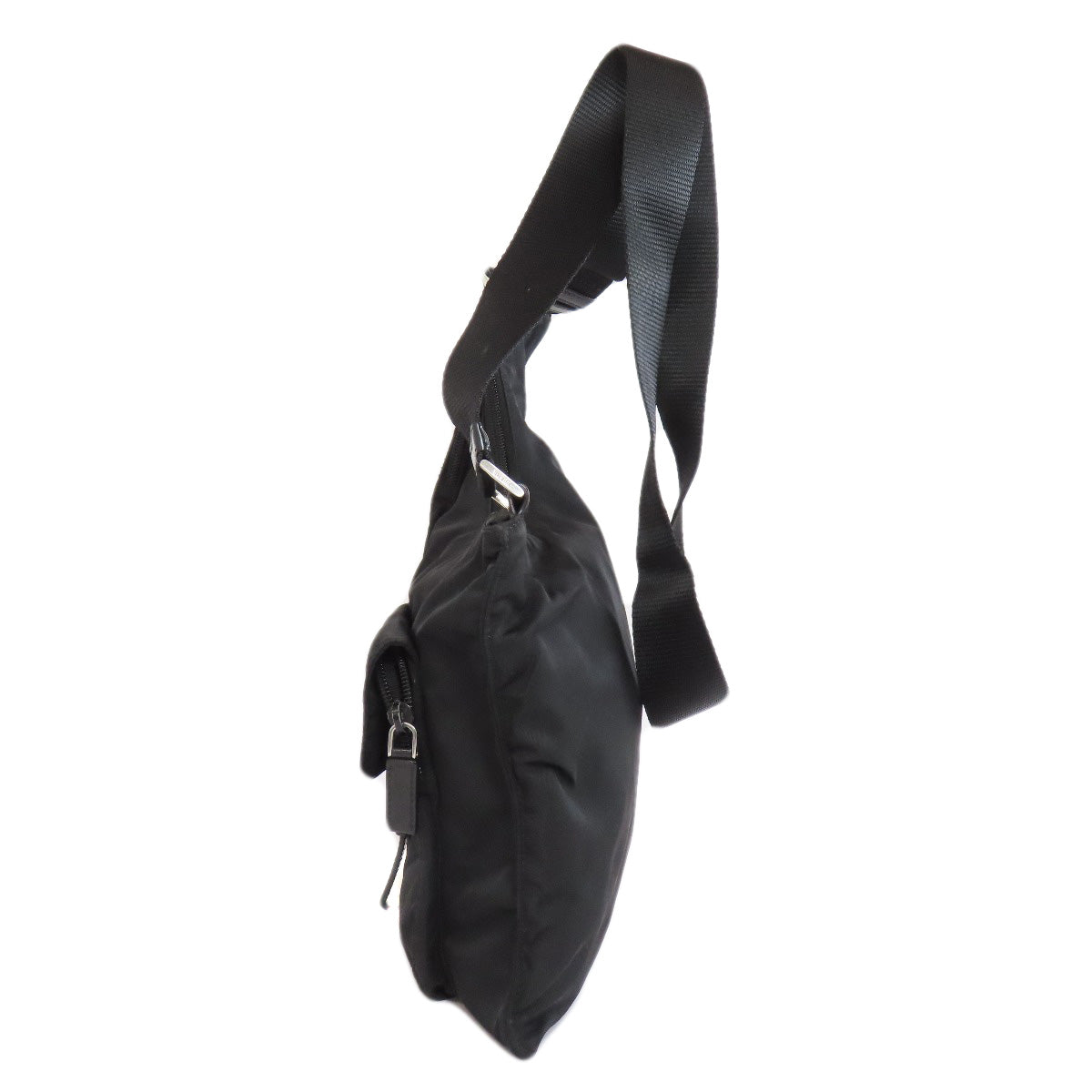 PRADA   Shoulder Bag Logo Hardware Nylon Ladies