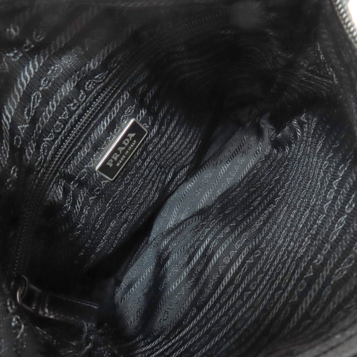 PRADA   Shoulder Bag Logo Hardware Nylon Ladies
