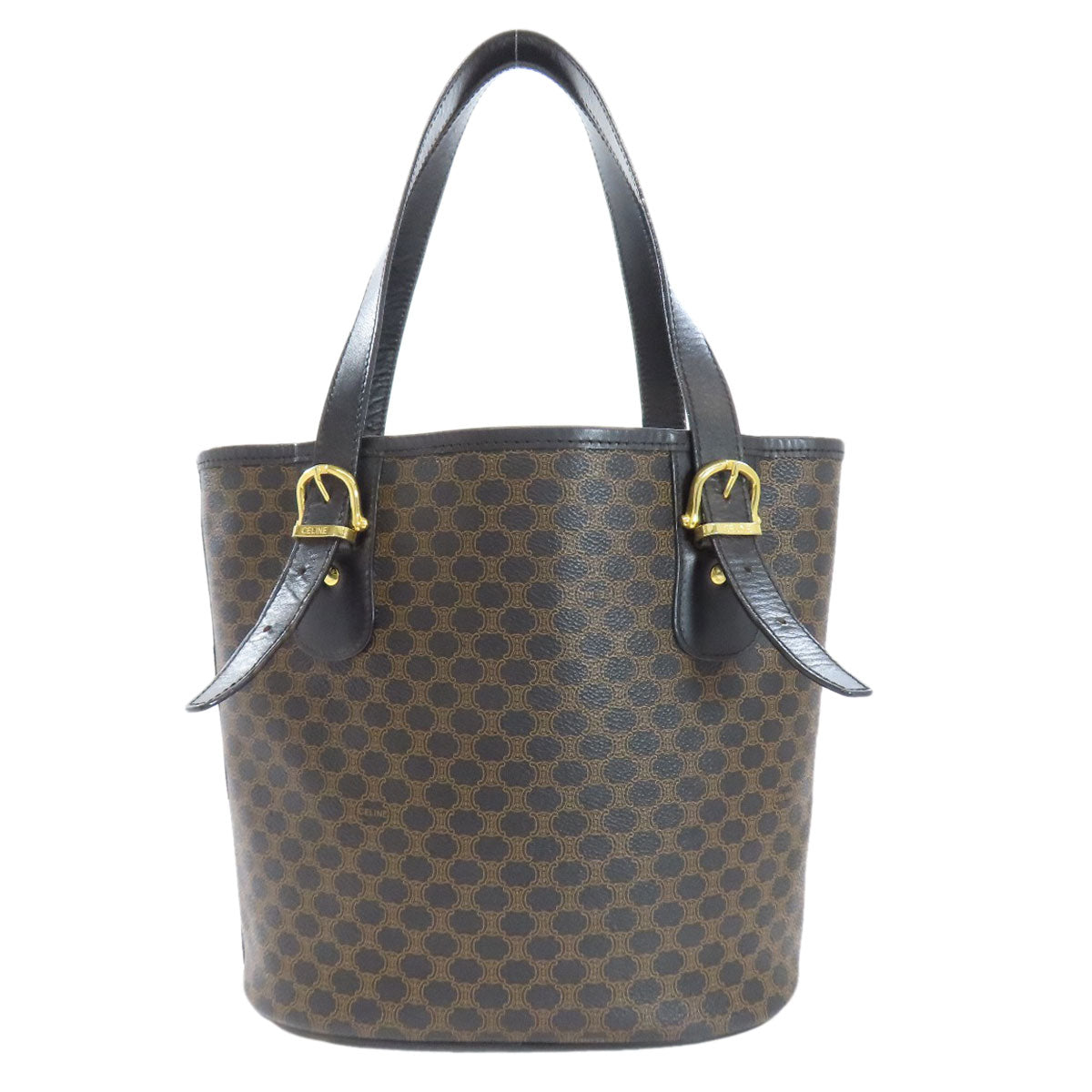 CELINE   Tote Bag Macadam pattern PVC Ladies