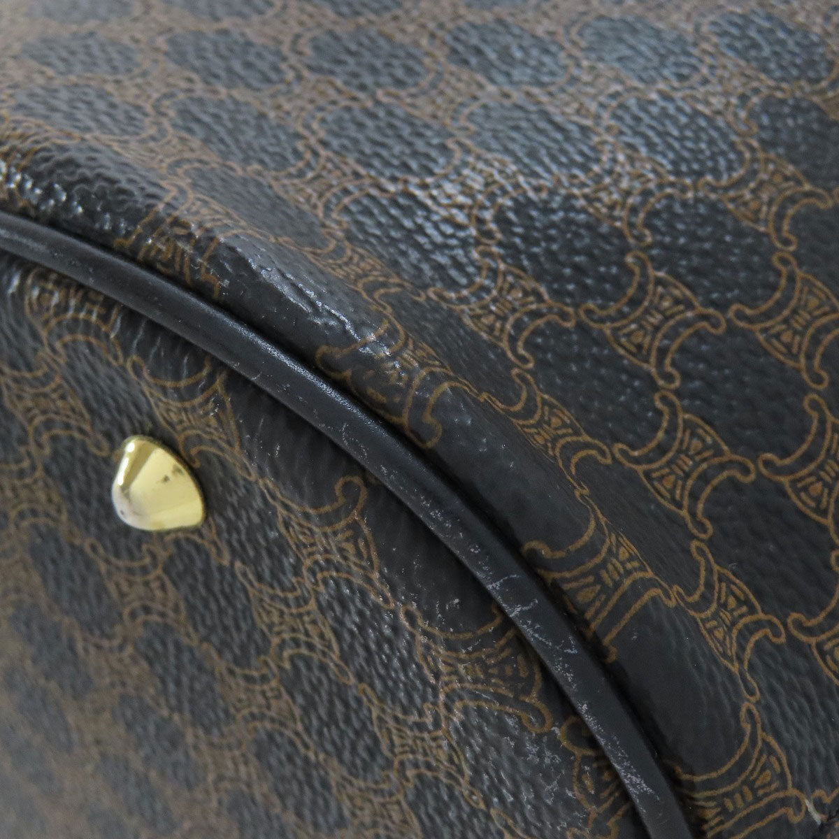 CELINE   Tote Bag Macadam pattern PVC Ladies