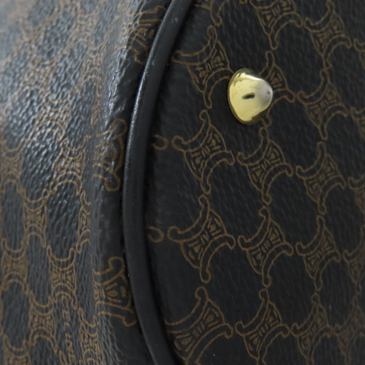CELINE   Tote Bag Macadam pattern PVC Ladies