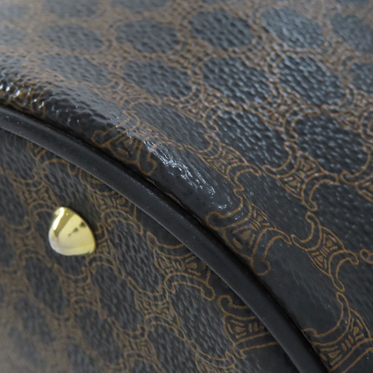 CELINE   Tote Bag Macadam pattern PVC Ladies