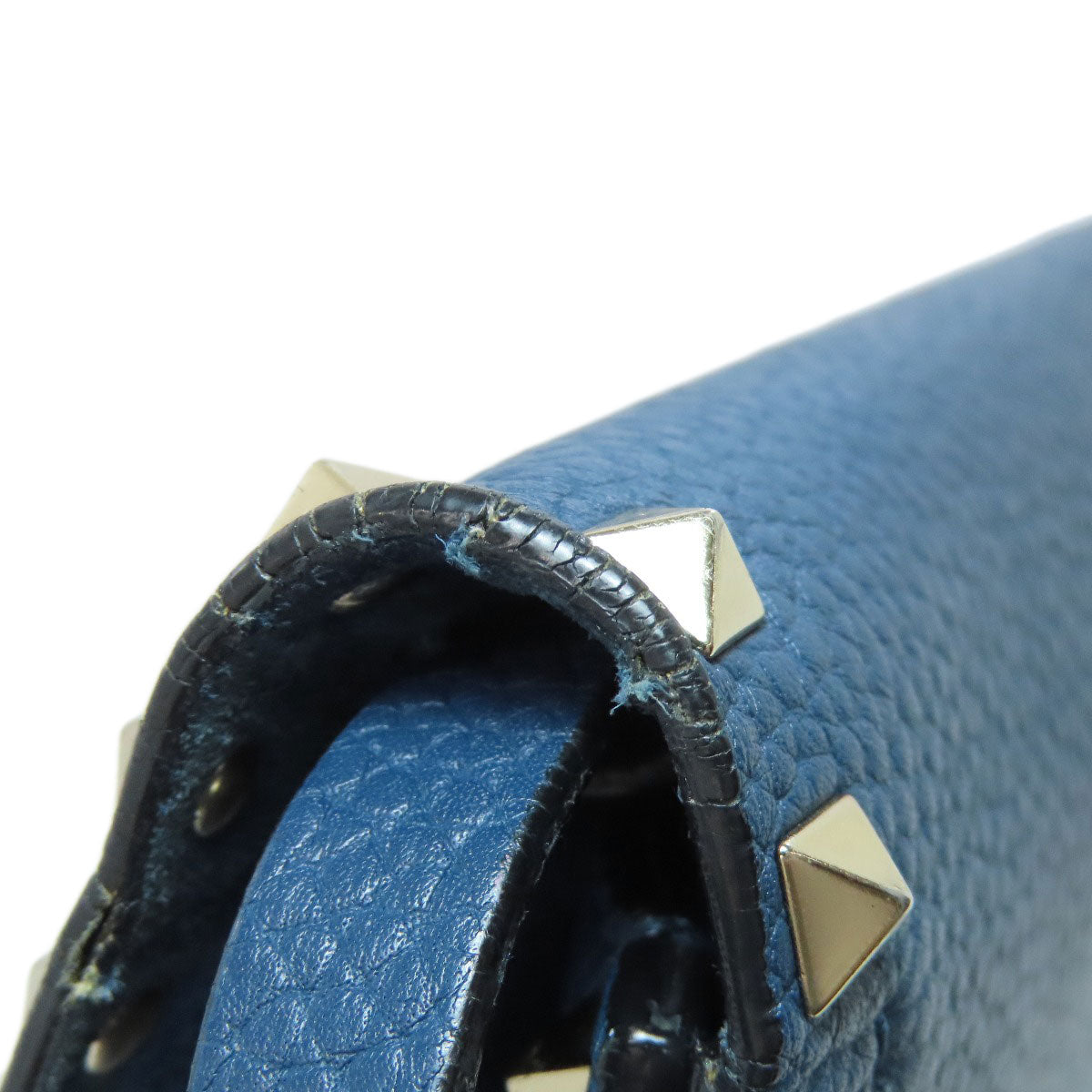 VALENTINO   Shoulder Bag Studs Leather Ladies