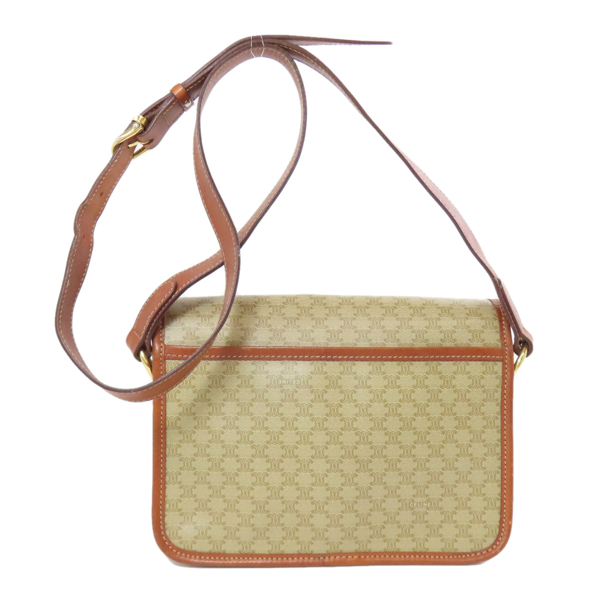 CELINE   Shoulder Bag Macadam pattern PVC Ladies