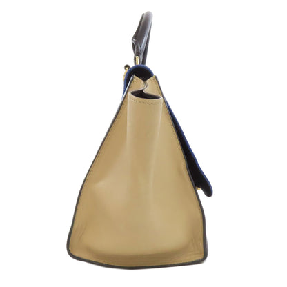 CELINE Trapeze 2WAY Handbag Calf SuedeLadies [Used]