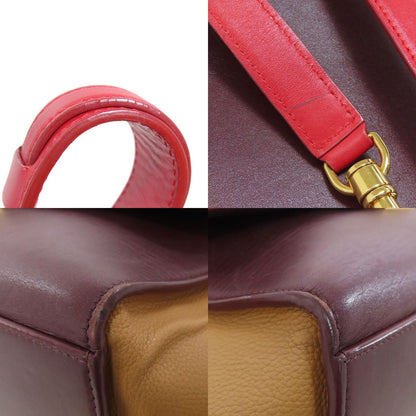 CELINE Trapeze 2WAY Handbag Leather Ladies [Used]