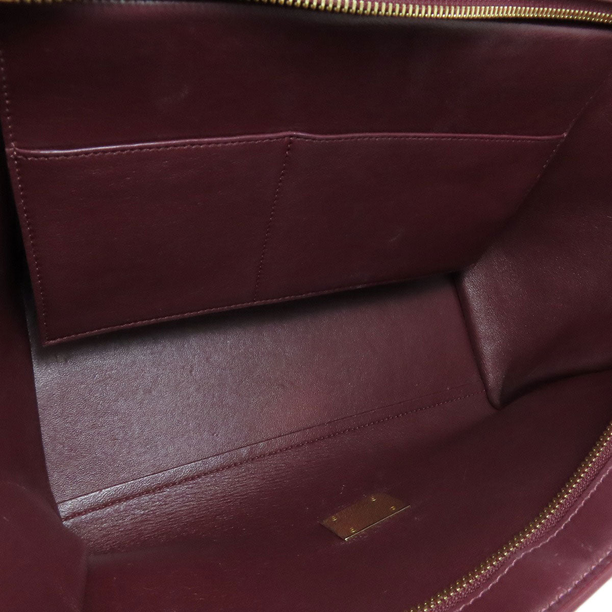 CELINE Trapeze 2WAY Handbag Leather Ladies [Used]