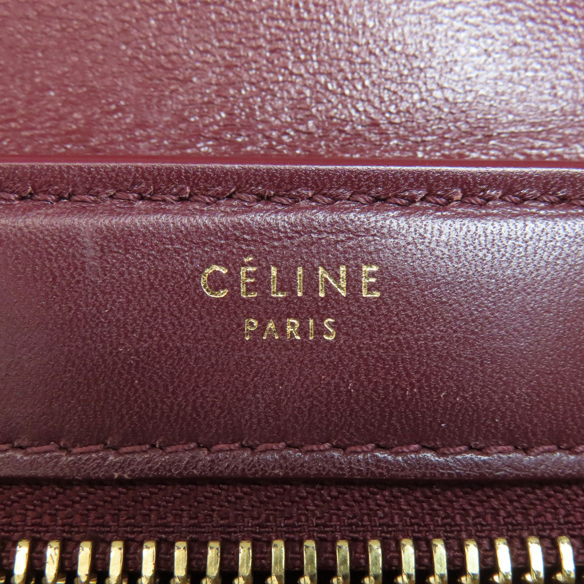 CELINE Trapeze 2WAY Handbag Leather Ladies [Used]