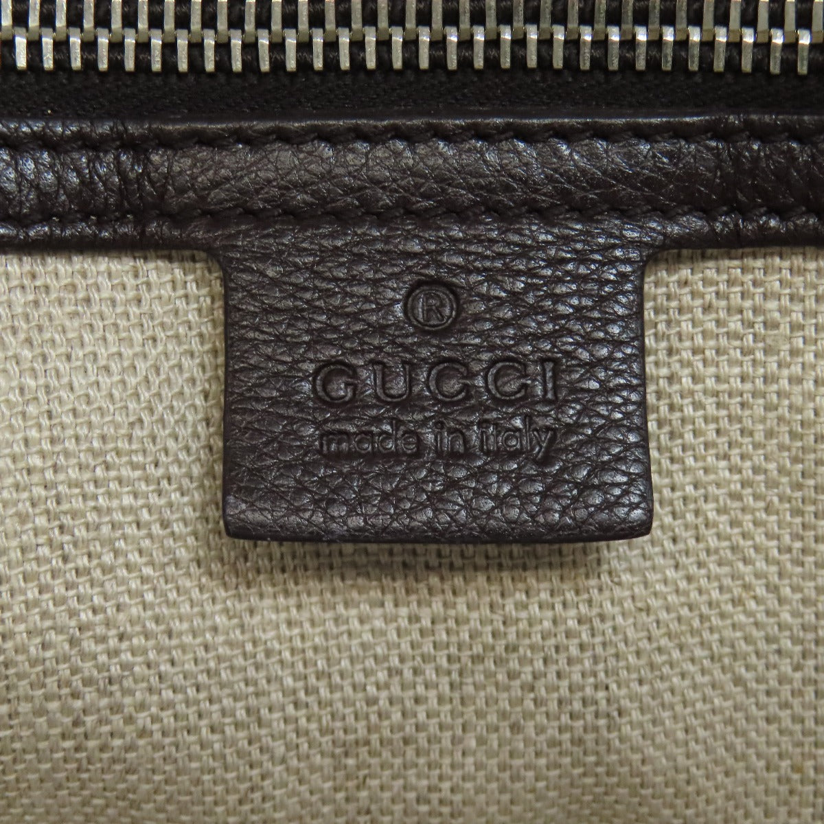 GUCCI  232103 Tote Bag logo Leather Ladies