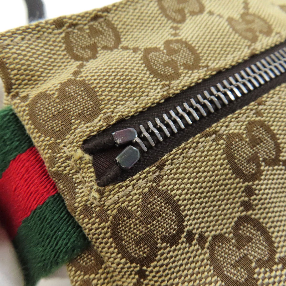 GUCCI  28566 Hip bag, waist bag GG Canvas Ladies