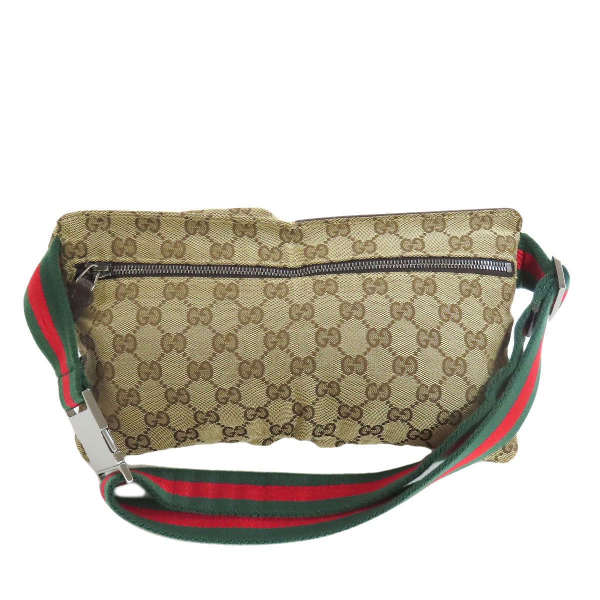 GUCCI  28566 Hip bag, waist bag GG Canvas Ladies