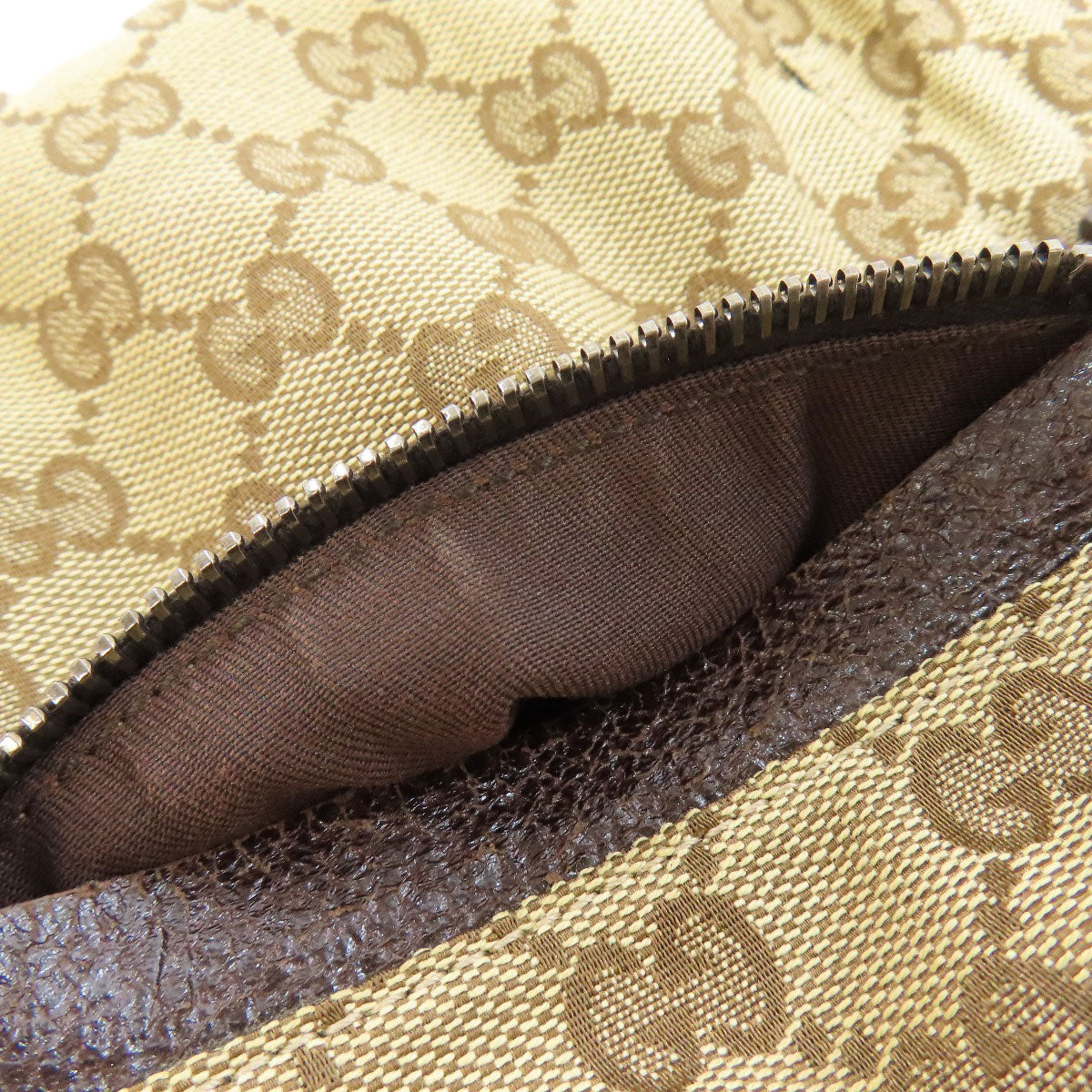 GUCCI  28566 Hip bag, waist bag GG Canvas Ladies
