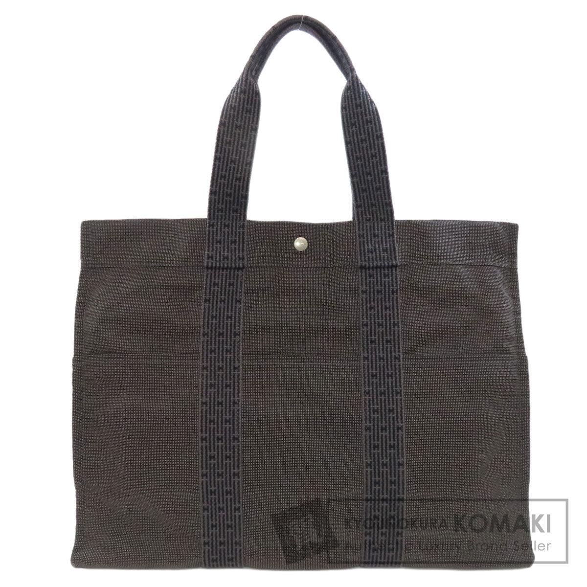 HERMES Her Line GM Tote Bag Canvas Ladies [Used]