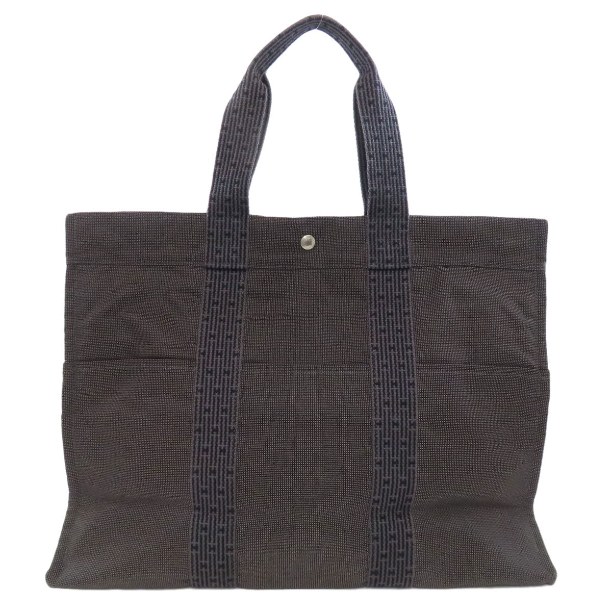 HERMES Her Line GM Tote Bag Canvas Ladies [Used]