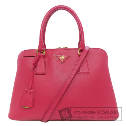 PRADA  BL0837 Handbag Logo Hardware 2WAY Safiano Ladies