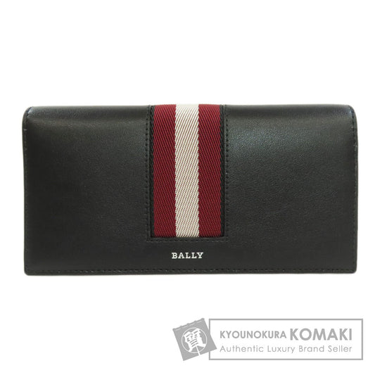 BALLY   Long wallet (with coin pocket) Barry Stripe Leather Ladies