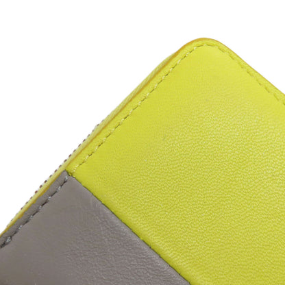 CELINE logo coin purse Leather Ladies [Used]