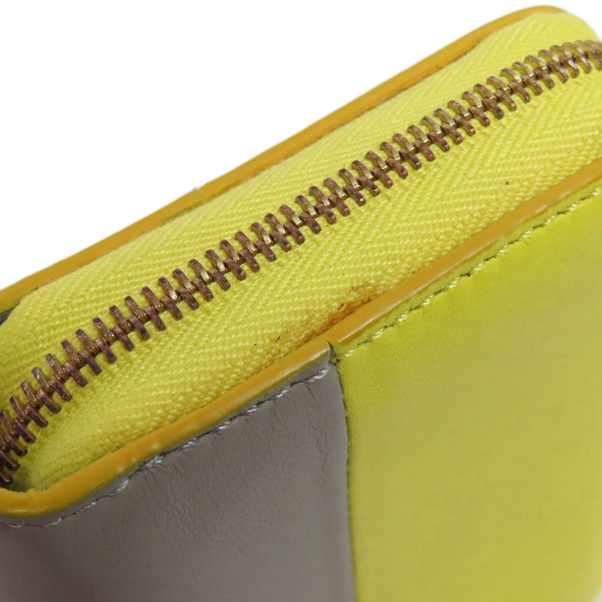 CELINE logo coin purse Leather Ladies [Used]