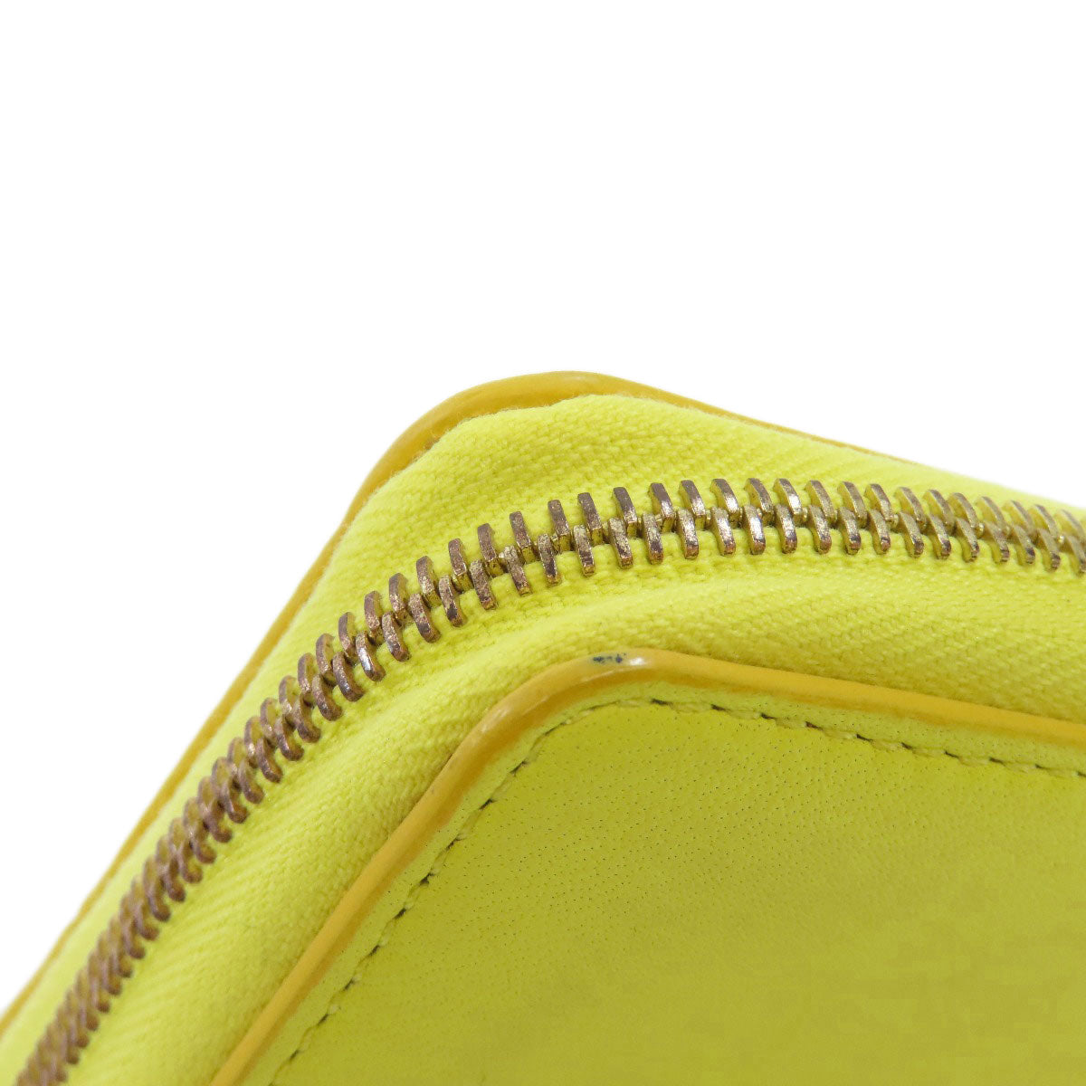 CELINE logo coin purse Leather Ladies [Used]