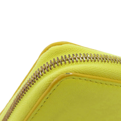 CELINE logo coin purse Leather Ladies [Used]