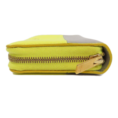 CELINE logo coin purse Leather Ladies [Used]