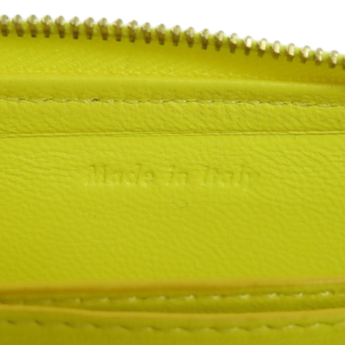 CELINE logo coin purse Leather Ladies [Used]